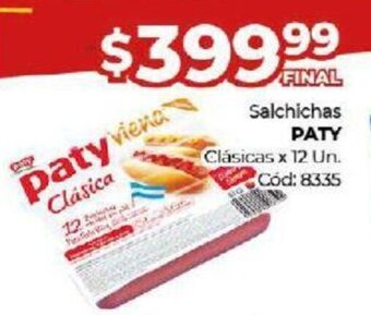 Diarco Salchichas Paty oferta