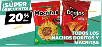 Diarco Todos Los Nachos Doritos Y Macritas oferta