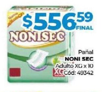 Diarco Pañal Noni Sec oferta
