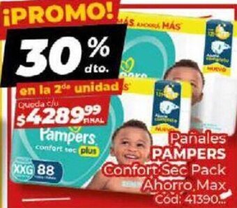 Diarco Pañales Pampers oferta