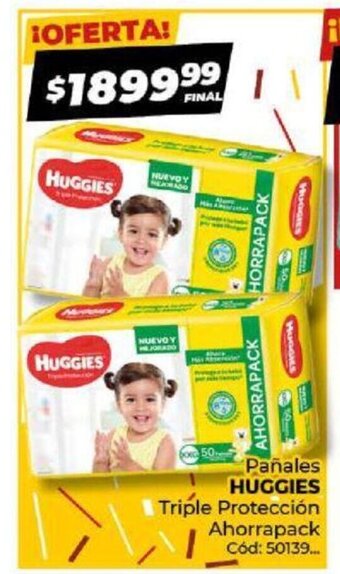 Diarco Pañales Huggies oferta