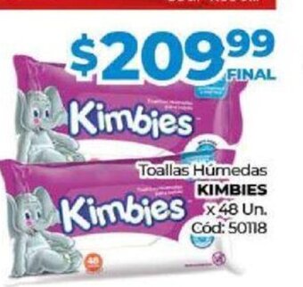 Diarco Toallas Húmedas Kimbies oferta