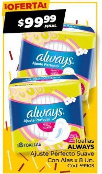 Diarco Toallas Always oferta