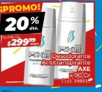 Diarco Desodorante Antitranspirante Axe oferta