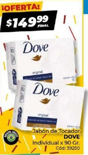 Diarco Jabón de Tocador Dove oferta