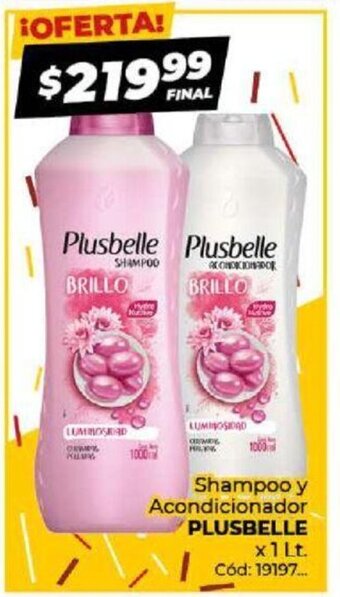 Diarco Shampoo y Acondicionador Plusbelle oferta
