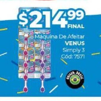 Diarco Maquina de Afeitar Venus oferta