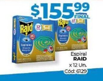 Diarco Espiral Raid oferta
