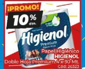 Diarco Papel Higienico Higienol oferta