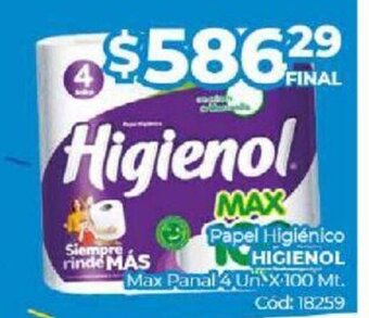 Diarco Papel Higiénico Higienol oferta