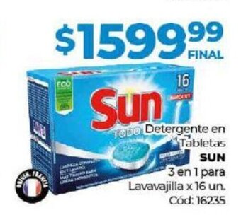 Diarco Detergente en Tabletas Sun oferta