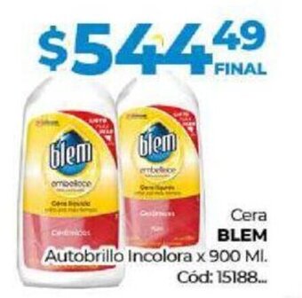 Diarco Cera Blem oferta