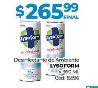 Diarco Desinfectante de Ambiente Lysoform oferta