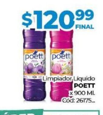 Diarco Limpiador Líquido Poett oferta
