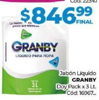Diarco Jabón Líquido Granby oferta
