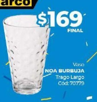 Diarco Vaso Noa Burbuja oferta