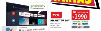 Casa Silvia TCL Smart Tv 50 oferta