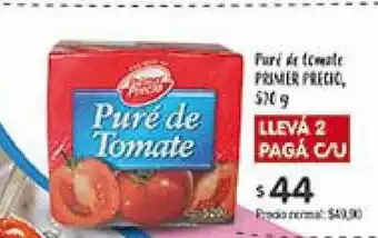 Supermercados Aiello Puré De Tomate Primer Precio, 500g oferta