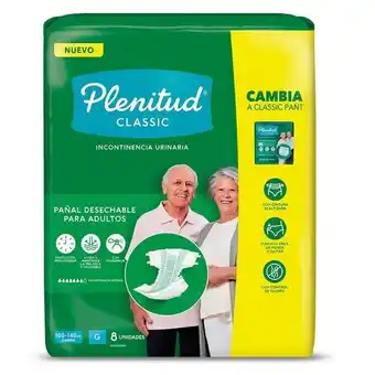 Coto Pañal para adulto classic t: g plenitud bsa 8 uni oferta