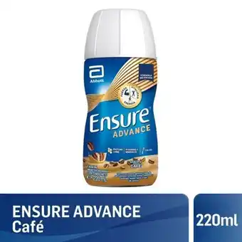 Suplemento nutriciónal ensure advance café x 220 ml