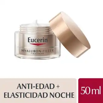 Farmacia Del Puente Eucerin crema antiedad de noche hyaluron-filler + elasticity fps 15 50 ml oferta
