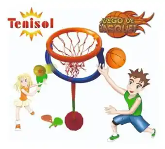 Kinderland Juego de básquet + tenisol 2 en 1 399b juegosol oferta