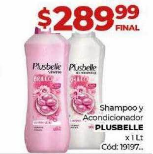 Diarco Shampoo y acondicionador plusbelle oferta