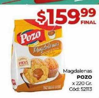 Diarco Magdalenas pozo x 220 gr oferta
