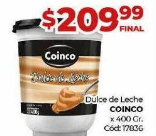 Diarco Dulce de leche coinco x 400 gr oferta