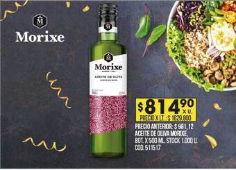 Coto Aceite de oliva morixe oferta