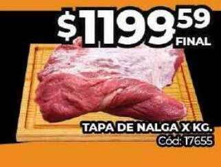 Diarco Tapa de nalga x kg oferta