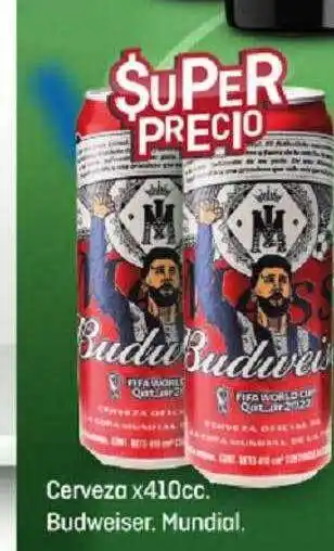 El Nene Cerveza budweiser mundial oferta