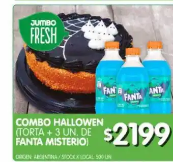 Jumbo Combo hallowen fanta misterio oferta