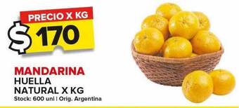 Carrefour Maxi Mandarina huella natural x kg oferta