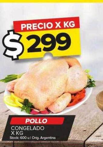 Carrefour Maxi Pollo congelado x kg oferta