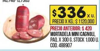 Coto Mortadela mini cagnoli oferta