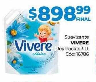 Diarco Suavizante vivere doy pack oferta