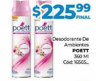 Diarco Desodorante de ambientes poett oferta