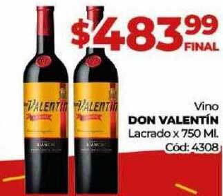 Diarco Vino don valentín lacrado oferta