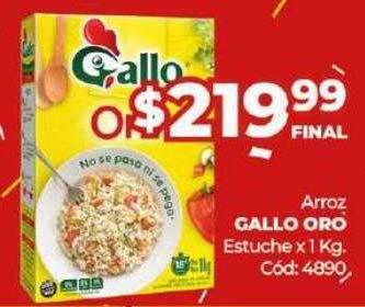 Diarco Arroz gallo oro estuche oferta