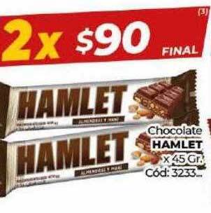 Diarco Chocolate hamlet x 45 gr oferta
