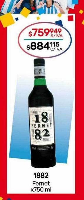 Nini Mayorista 1882 fernet oferta
