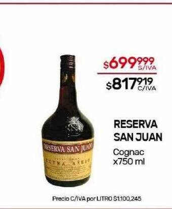 Nini Mayorista Reserva san juan cognac oferta