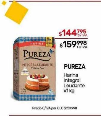 Nini Mayorista Pureza harina integral leudante oferta