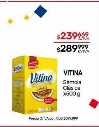 Nini Mayorista Vitina sémola clásica oferta