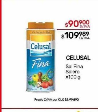 Nini Mayorista Celusal sal fina salero oferta