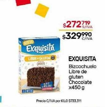 Nini Mayorista Exquisita bizcochuelo libre de gluten chocolate oferta