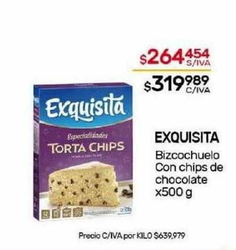 Nini Mayorista Exquisita bizcochuelo con chips de chocolate oferta