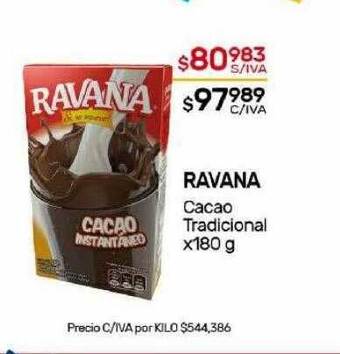 Nini Mayorista Ravana cacao tradicional oferta