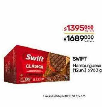 Nini Mayorista Swift hamburguesa oferta